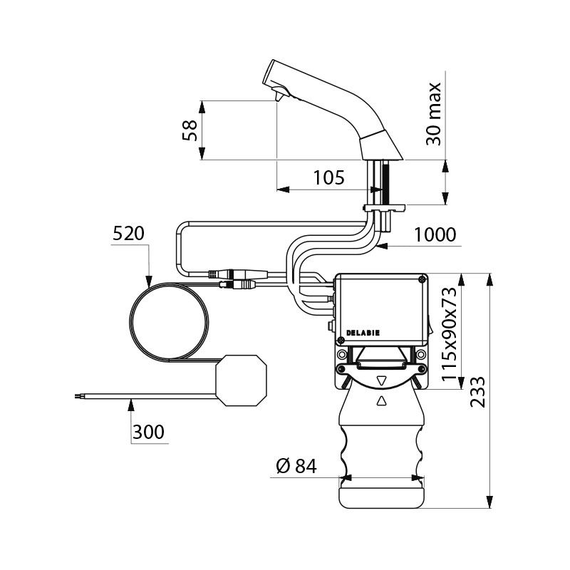 DELABIE 512521BK
