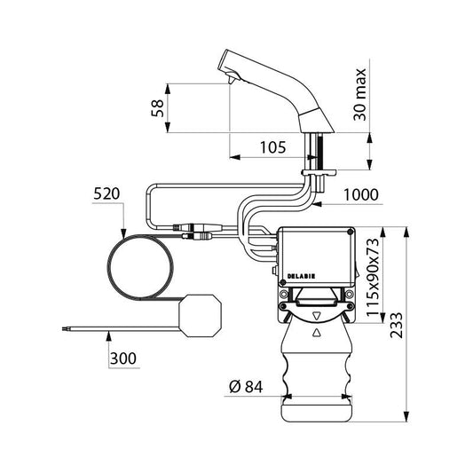 DELABIE 512521BK
