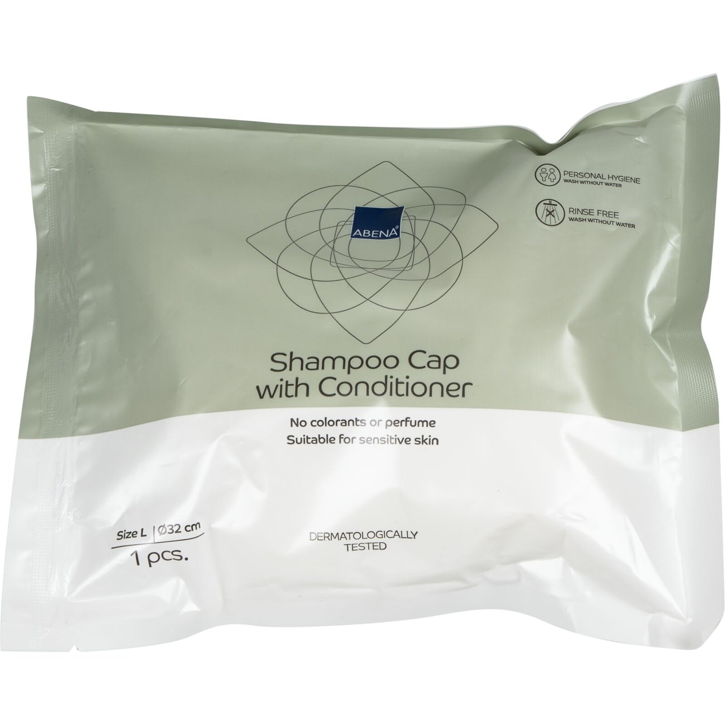 ABENA shampoo cap 32cm - 30 stuks