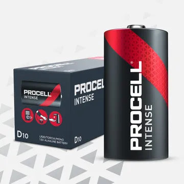 Procell Intense Alkaline  D/LR20 10 pack