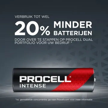 Procell Intense Alkaline AA/LR6 10-pack