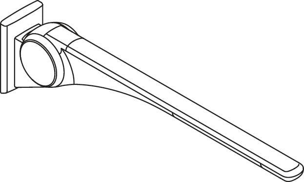 HEWI 802.50.40560 DR - 900 mm