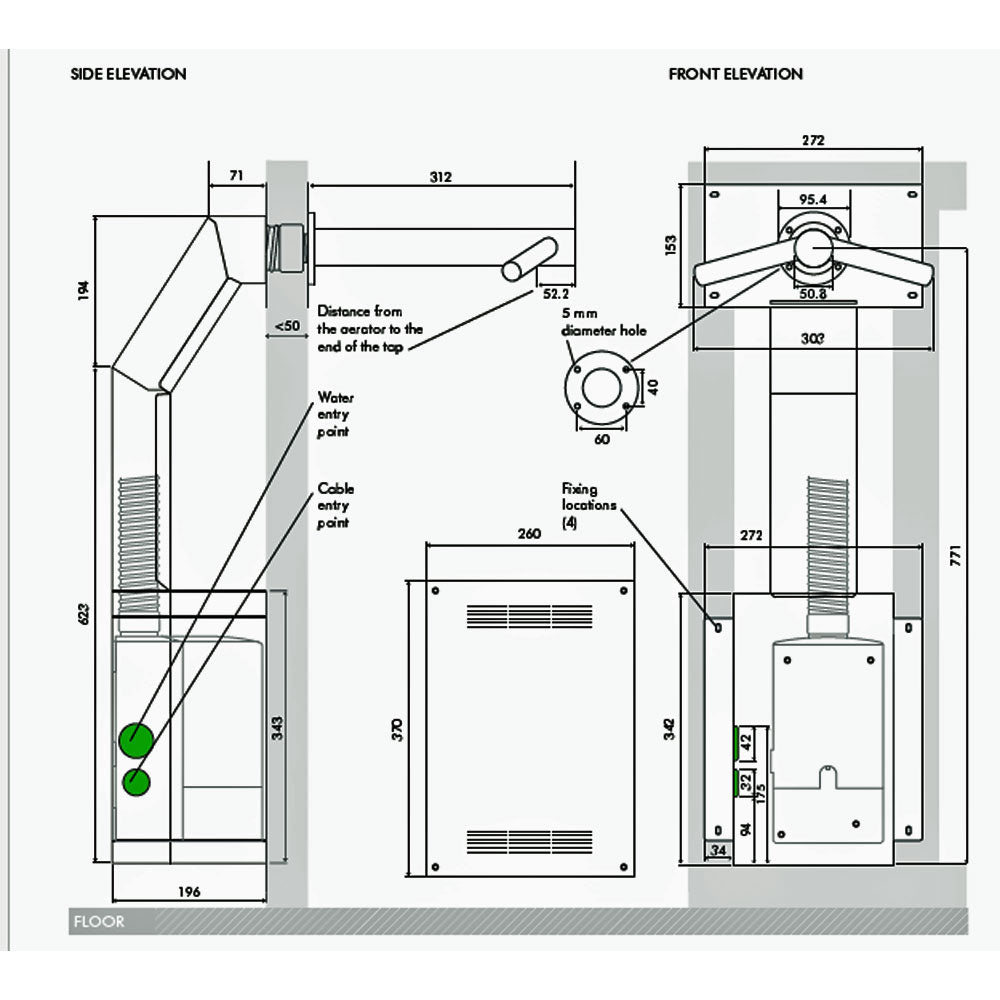 DYSON AIRBLADE WD06 wall mounted