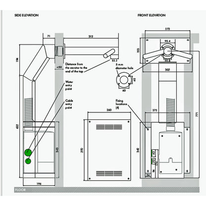 DYSON AIRBLADE WD06 wall mounted