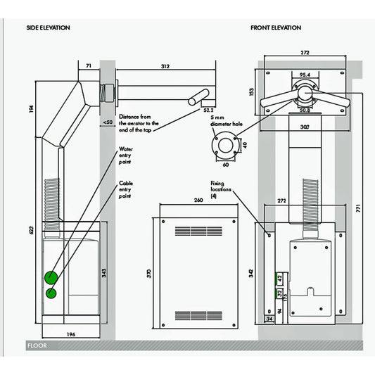 DYSON AIRBLADE WD06 wall mounted
